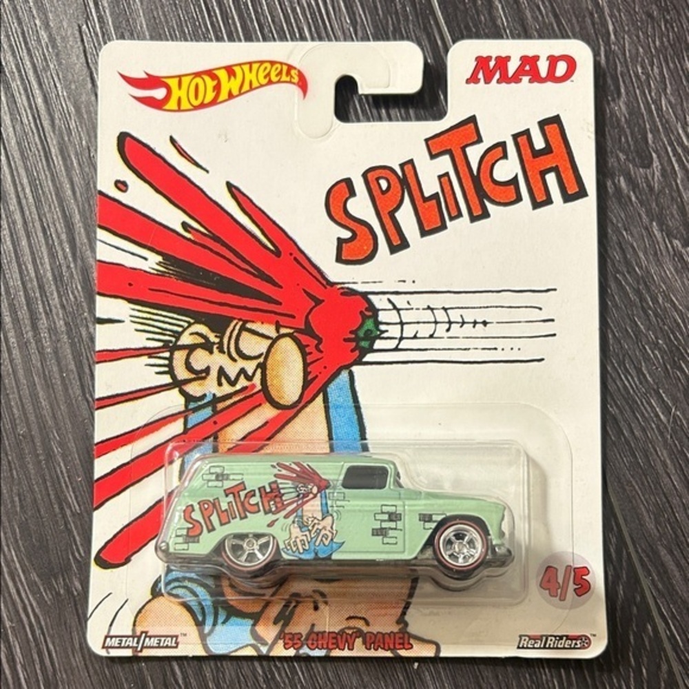HOT WHEELS '55 Chevy Panel Pop
Culture Mad Magazine Splitch Premium
DWH25 2017